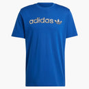 Maglietta grafica adidas blu scuro