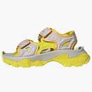 Adidas Hika Outdoor Sandals By Stella Mccartney Chalk Pearl Bright Yellow Hazy Orange (women's)