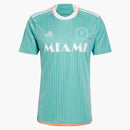 Adidas Inter Miami CF Lionel Messi 2024 Archive Replica Player Jersey Aqua