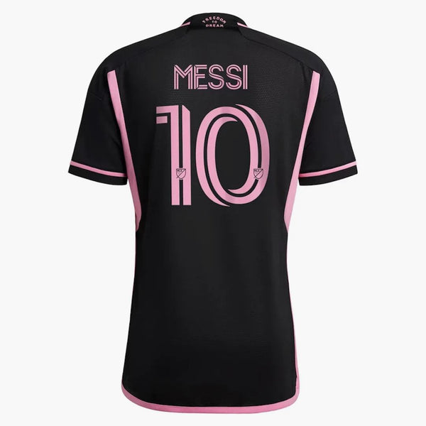 Adidas Inter Miami Cf Lionel Messi 23/24 Away Authentic Jersey (Asia Dimensing) černá