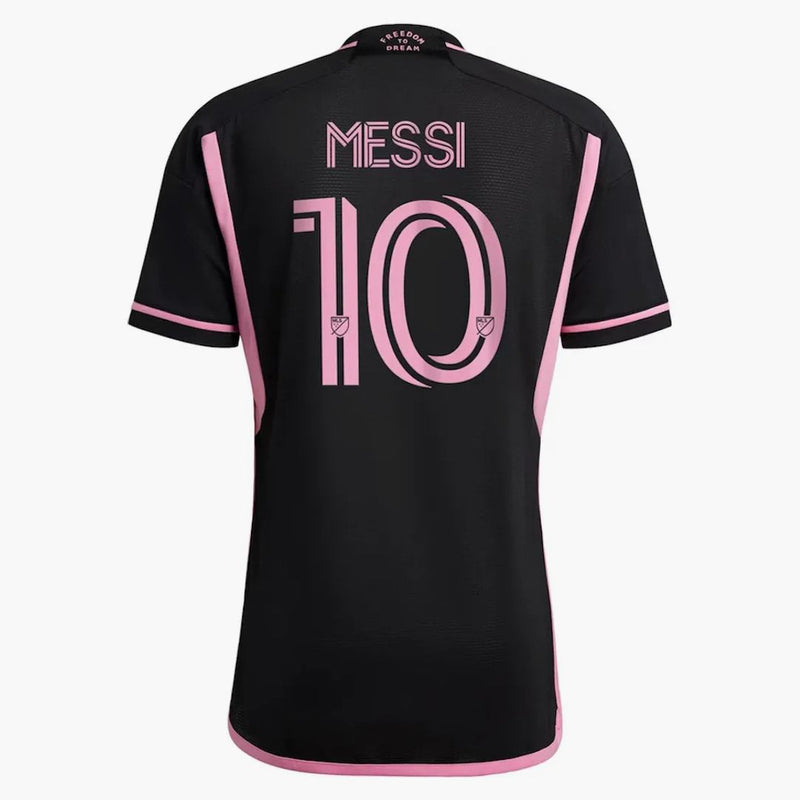 Adidas Inter Miami Cf Lionel Messi 23/24 Away Authentic Jersey (Asia Dimensing) černá