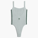 Adidas Ivy Park Knit Tank Bodysuit Green Tint