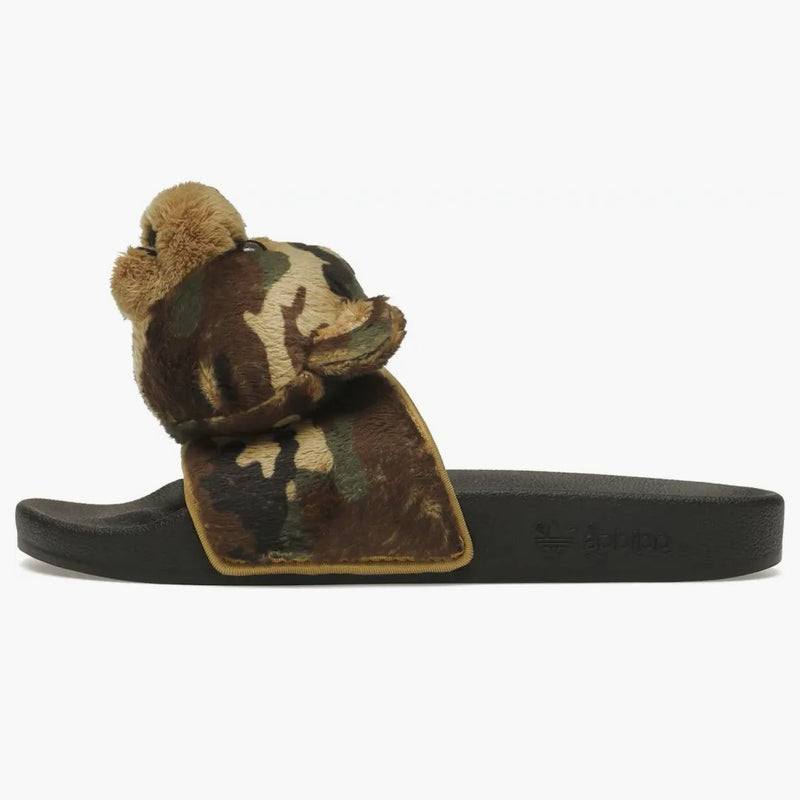 Adidas js adilette jeremy scott teddy camo