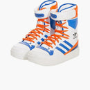 Adidas Js Snow Jeremy Scott White Orange Blue