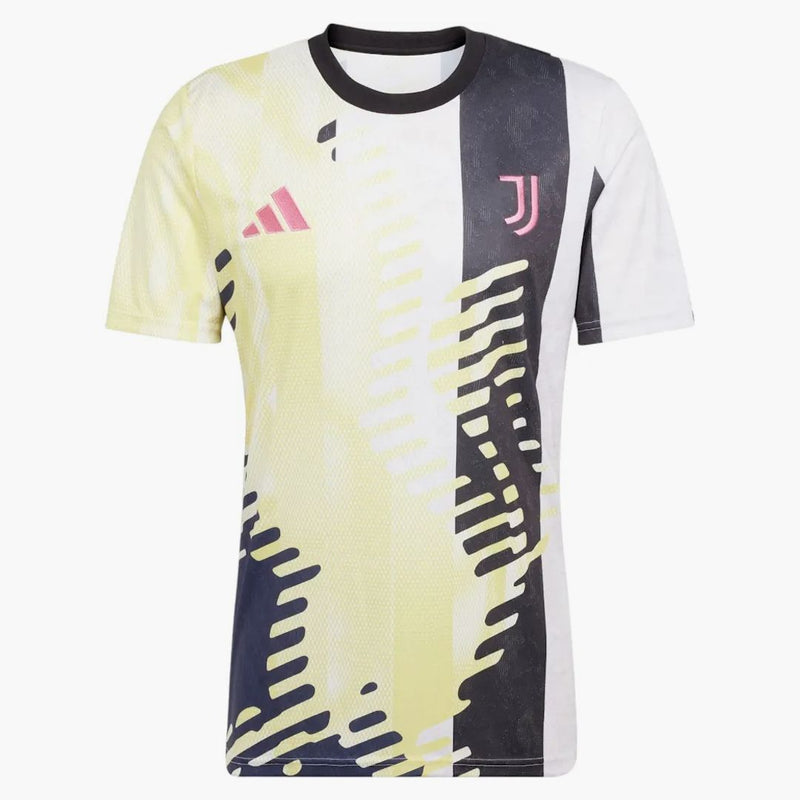 Adidas Juventus 24/25 Pre-Match Jersey Pure Sulfur/Black/Legend Ink