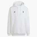 Adidas juvventus essentials treffoil capucha blanca