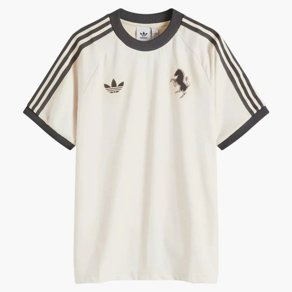 Adidas Juventus FC OG 3 Stripe T-Shirt Wonder White