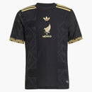 Adidas Kids Mexico 25 Gold Jersey Black