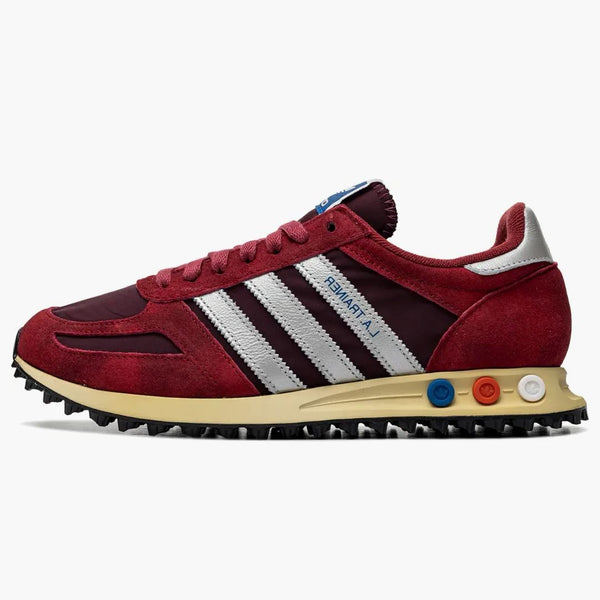 Adidas La Trainer Og Noble Maroon Silver Metallic