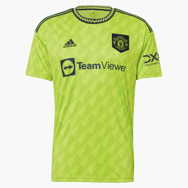 Adidas Manchester United 22/23 Third Jersey Semi Solar Slime