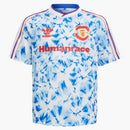 Adidas Manchester United Human Race Kids Jersey White/bold Blue
