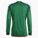 Adidas Mexico 22 Long Sleeve Home Jersey Vivid Green/collegiate Green