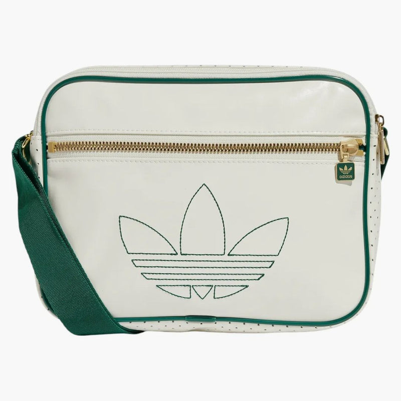 Adidas Mini Airliner Bag off White/Collegiate Green