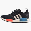 Adidas Nmd R1 Black Silver Solar Red (gs)