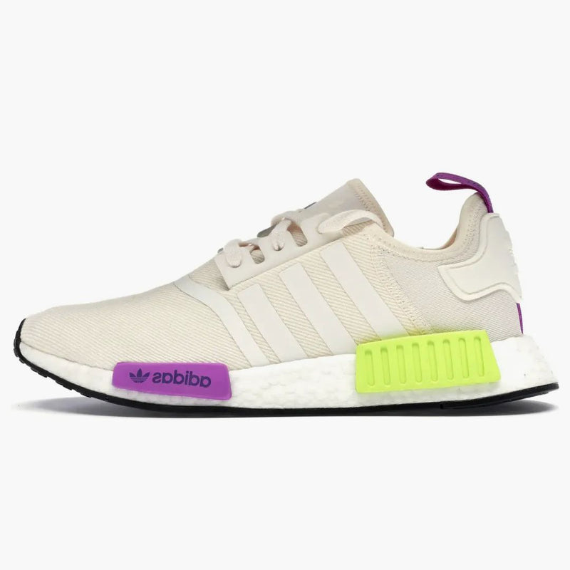Adidas Nmd R1 Chalk White Semi Solar Yellow