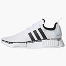 Adidas Nmd R1 Cloud White Logo Strip