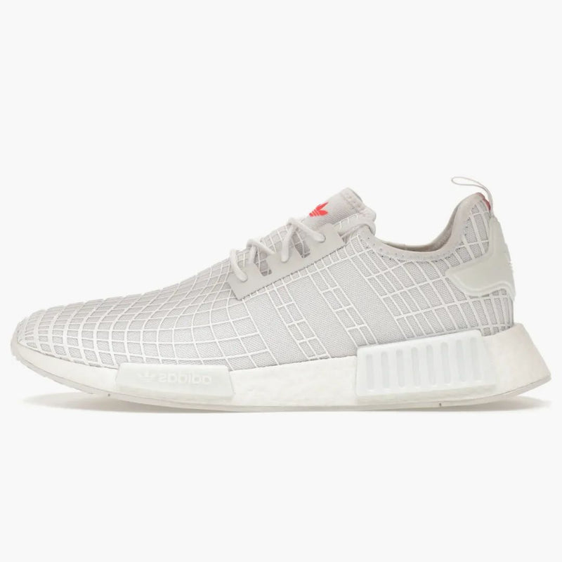 Adidas Nmd R1 Cloud White Solar Red