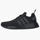 Adidas Nmd R1 Core Black Grey Solar Yellow