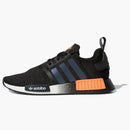 Adidas Nmd R1 Core Black Solar Orange Iridescent