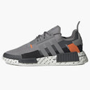 Adidas Nmd R1 Grey Team Solar Orange