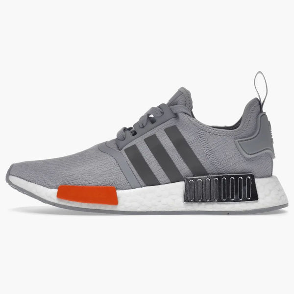 Adidas Nmd R1 Halo Silver Bahia Orange