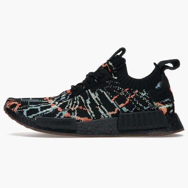 Adidas Nmd R1 Primeknit Black Multicolor