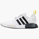 Adidas Nmd R1 Stlt Primeknit White Black Bright Yellow