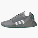 Adidas Nmd R1 V2 Crackled Grey Collegiate Green