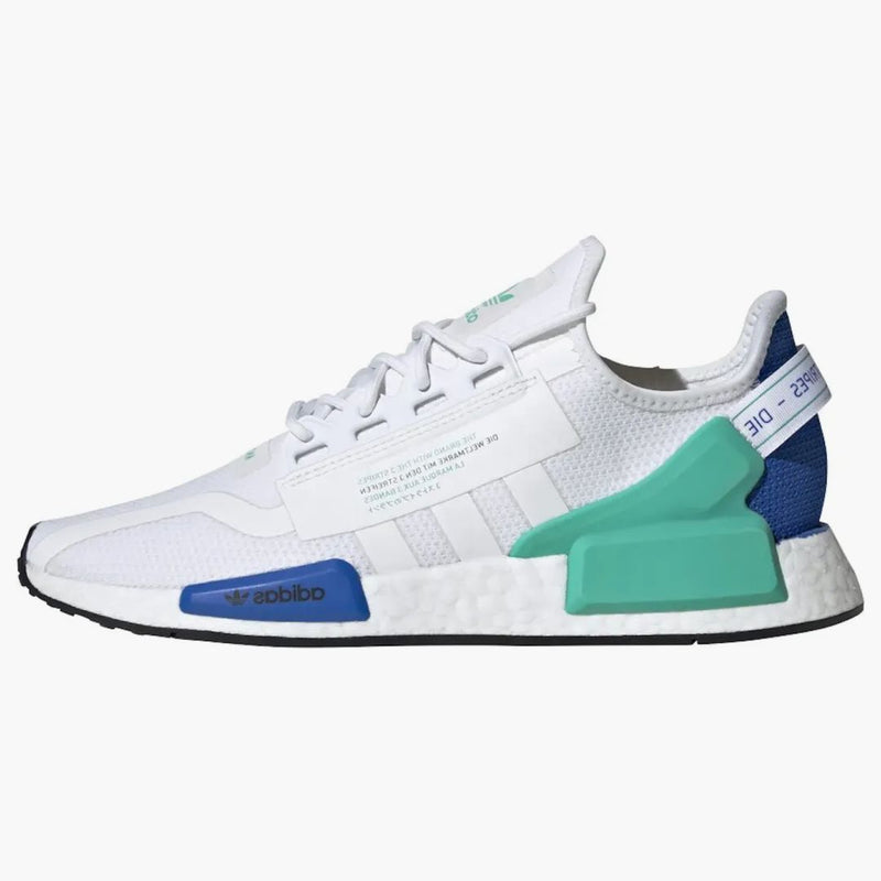 Adidas Nmd R1 V2 White Cyan