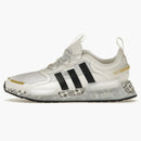 Adidas Nmd R1 V3 White Black Gold Tartan Trefoil