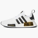 Adidas Nmd R1 White Black Gold Metallic (youth)