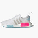 Adidas Nmd R1 White Halo Blue Shock Pink (women's)