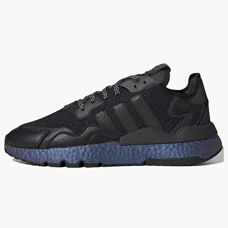 Adidas Nite Jogger Black Metallic Boost