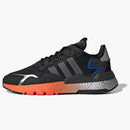 Adidas Nite Jogger Black Orange Silver