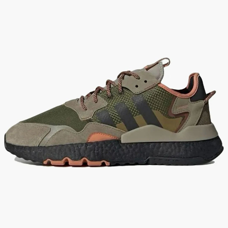 Adidas Nite Jogger Brown Dark Green