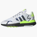 Adidas Nite Jogger Cloud White Signal Green