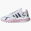 Adidas Nite Jogger Cloud White True Pink (women's)