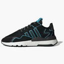 Adidas Nite Jogger Core Black Bright Cyan