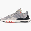 Adidas Nite Jogger Grey Two Solar Orange