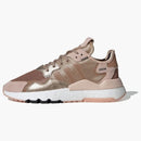Adidas Nite Jogger Rose Gold Metallic (women's)