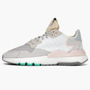 Adidas Nite Jogger White Mint Pink (women's)