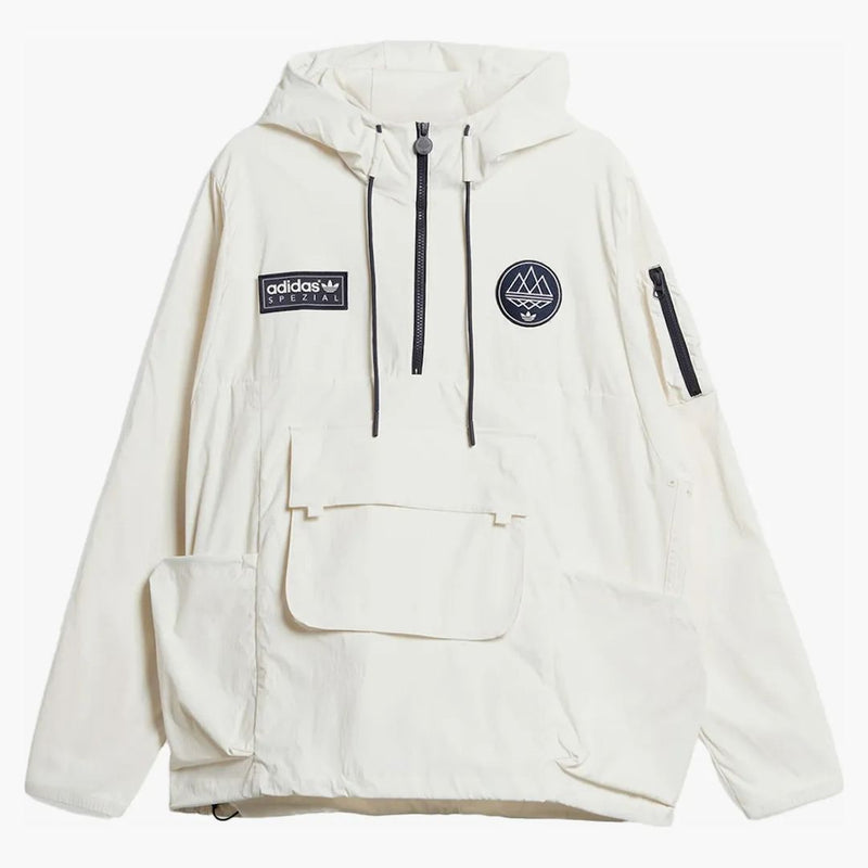 Adidas Originals Spezial Todmorden Smock Jacket Chalk White