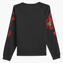 Adidas Originals X Edison Chen Clot Raglan Long Sleeve Tea Black