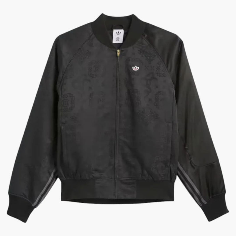 Adidas Originals X Edison Chen Clot Sports Jacket (Dimensionamiento de Asia) Negro