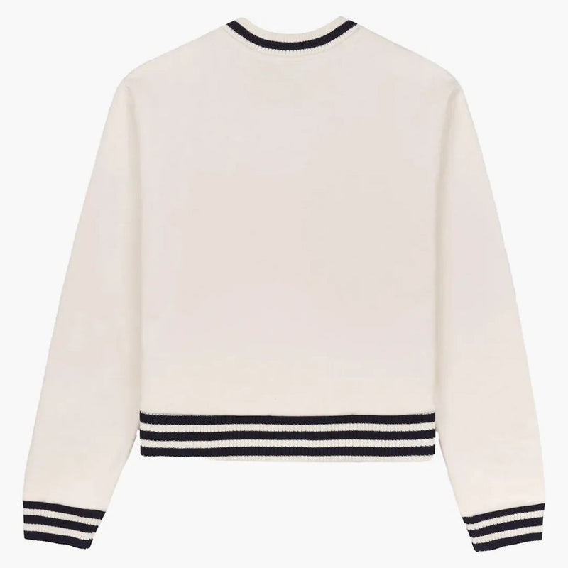 Adidas Originals X Sporty & Rich V-neck Sweatshirt Cream/navy
