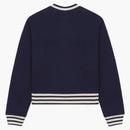 Adidas Originals X Sporty & Rich V-Neck Sweatshirt Navy/Cream