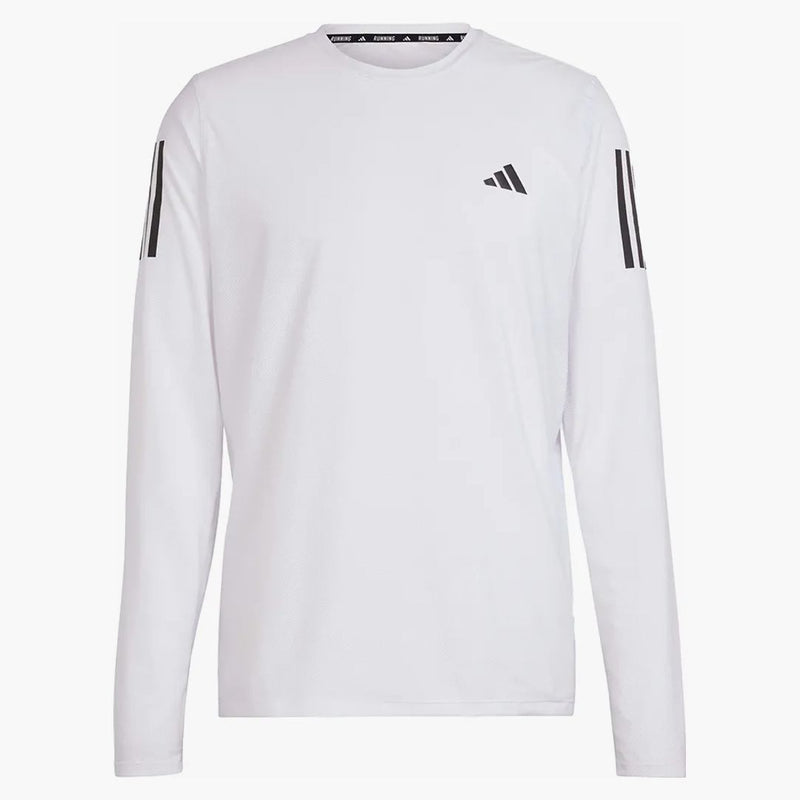 Adidas Own The Run Long Sleeve Tee White