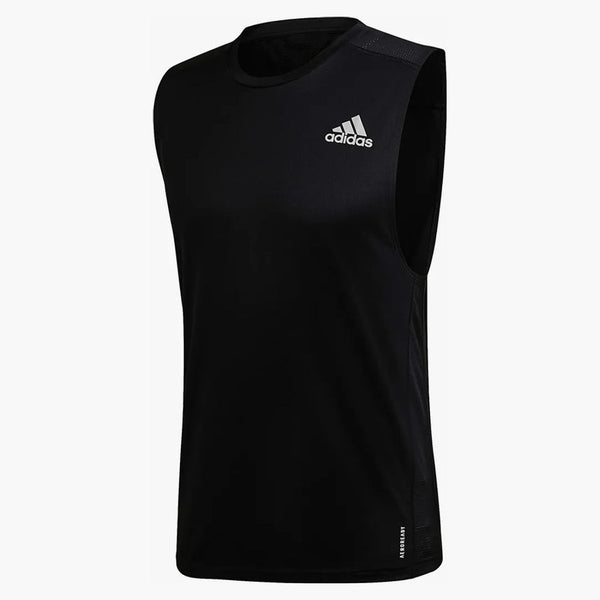 Adidas Own The Run Sleeveless Tee Black