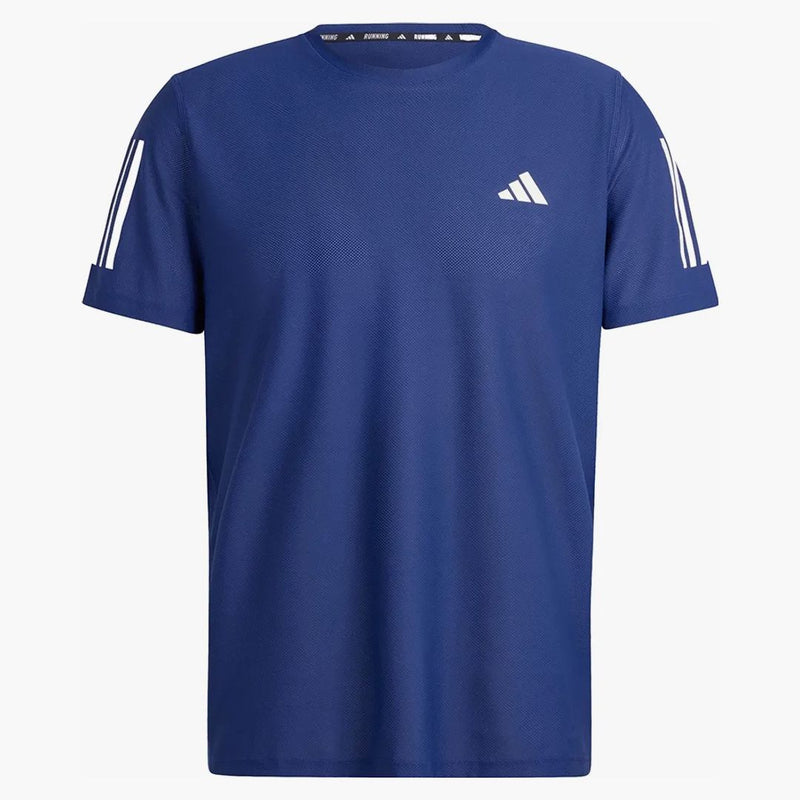 Adidas Own The Run Tee Dark Blue