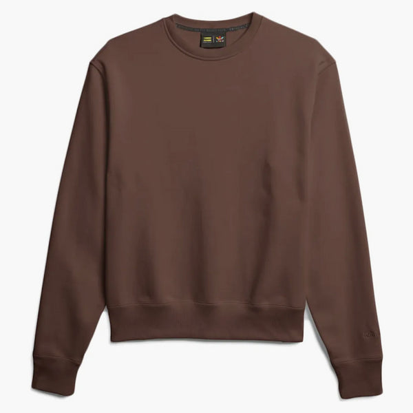 Adidas Pharrell Williams Basics Crewneck mikina Země hnědá